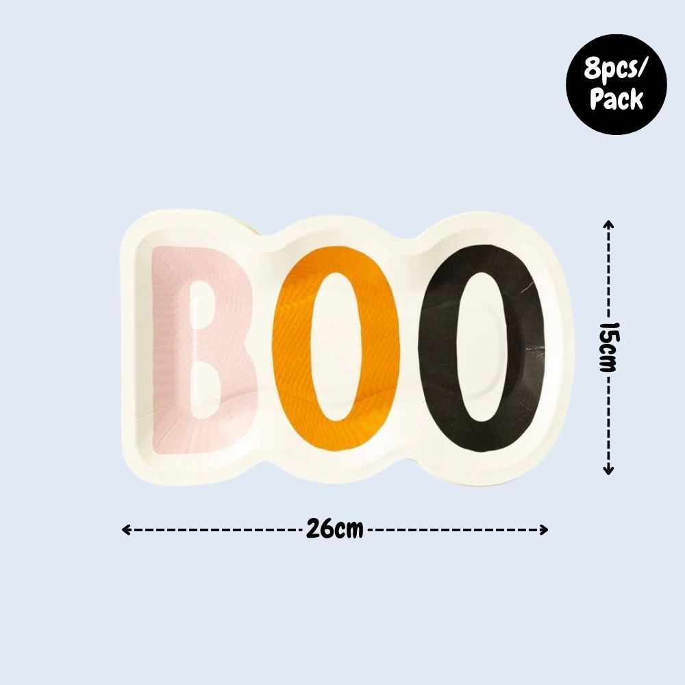 [SG Seller] Disposable Halloween Tableware paper plates Tablecloth