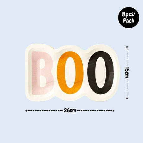 [SG Seller] Disposable Halloween Tableware paper plates Tablecloth