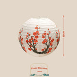 Round Antique Design Paper Lantern mid autumn festival decoration event