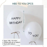 Daisy Theme Banner Balloon Party Decoration for Birthday Party