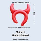 [SG Instock] Halloween Handheld Balloon Headband Dress Up Prop Foil Balloon Gift Party Decoration
