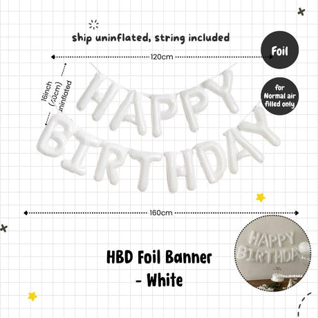 Daisy Theme Banner Balloon Party Decoration for Birthday Party