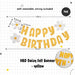 Daisy Theme Banner Balloon Party Decoration for Birthday Party