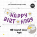 Daisy Theme Banner Balloon Party Decoration for Birthday Party
