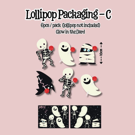 Halloween trick or treat Gift Bag Lollipop Candy Sweet Gift Box