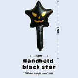 [SG Instock] Halloween Handheld Balloon Headband Dress Up Prop Foil Balloon Gift Party Decoration
