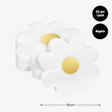 Daisy Theme Banner Balloon Party Decoration for Birthday Party