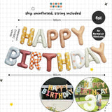 Daisy Theme Banner Balloon Party Decoration for Birthday Party