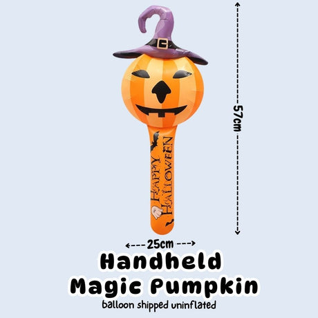 [SG Instock] Halloween Handheld Balloon Headband Dress Up Prop Foil Balloon Gift Party Decoration