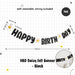 Daisy Theme Banner Balloon Party Decoration for Birthday Party