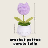Personalised Crochet Sunflower Pot Teachers Day Gift Thank You Teacher Gift Bag Graduation Flowers