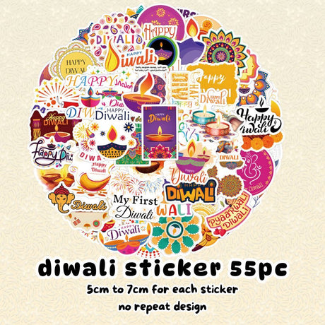 Deepavali Decoration Diwali Candle Banner 3m x 3m drop down curtain light decor