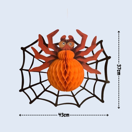 [SG Seller] - Halloween Paper Decorative lantern party fan Latex Balloons