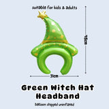[SG Instock] Halloween Handheld Balloon Headband Dress Up Prop Foil Balloon Gift Party Decoration