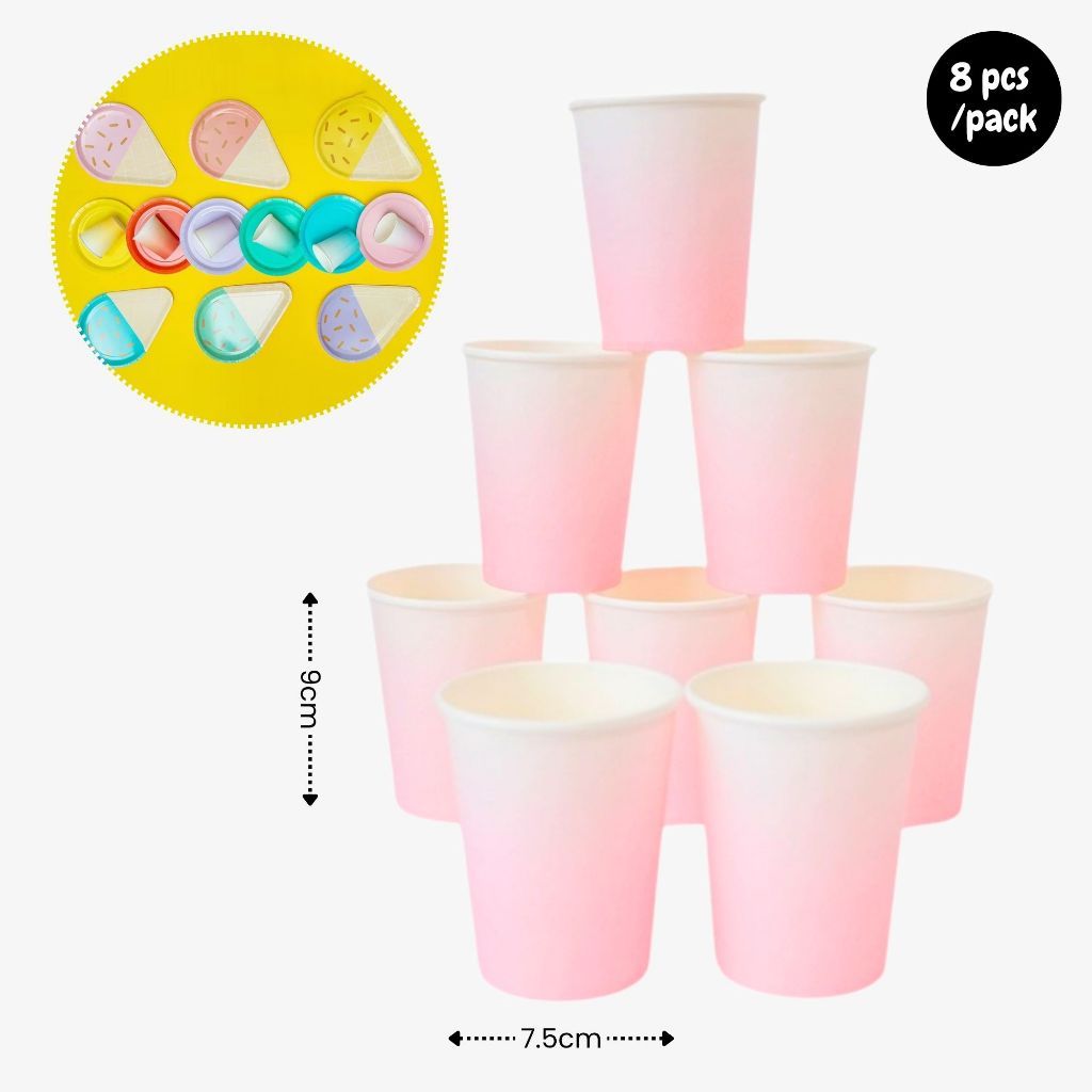 [SG Seller] - Pastel Color Theme Birthday Banner Balloon Candle Party Decoration