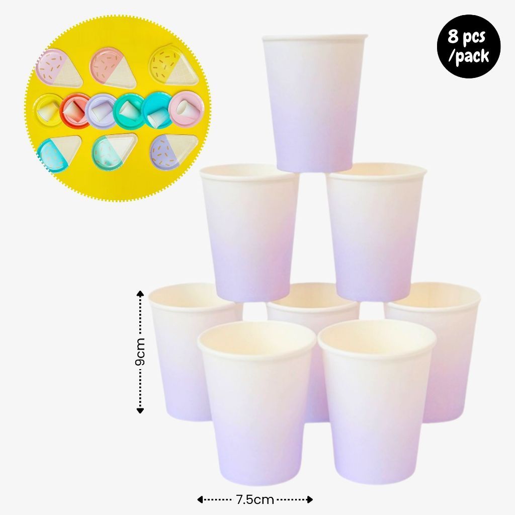 [SG Seller] - Pastel Color Theme Birthday Banner Balloon Candle Party Decoration
