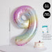 Rainbow Colour Theme Birthday Banner Balloon Candle Party Decoration