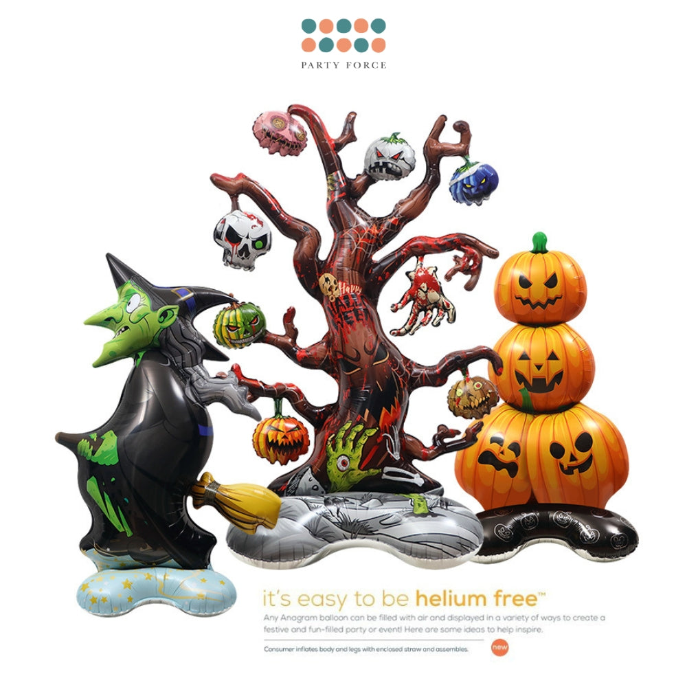 [SG Seller] - Halloween Decorative Foil Balloons for Decoration for halloween party event