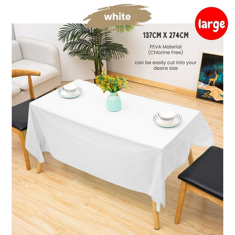 Disposable table cloth Waterproof table cover for birthday party wedding events