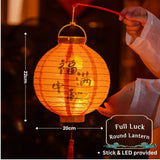 Mid autumn Koi Fish DIY lantern Led light lantern