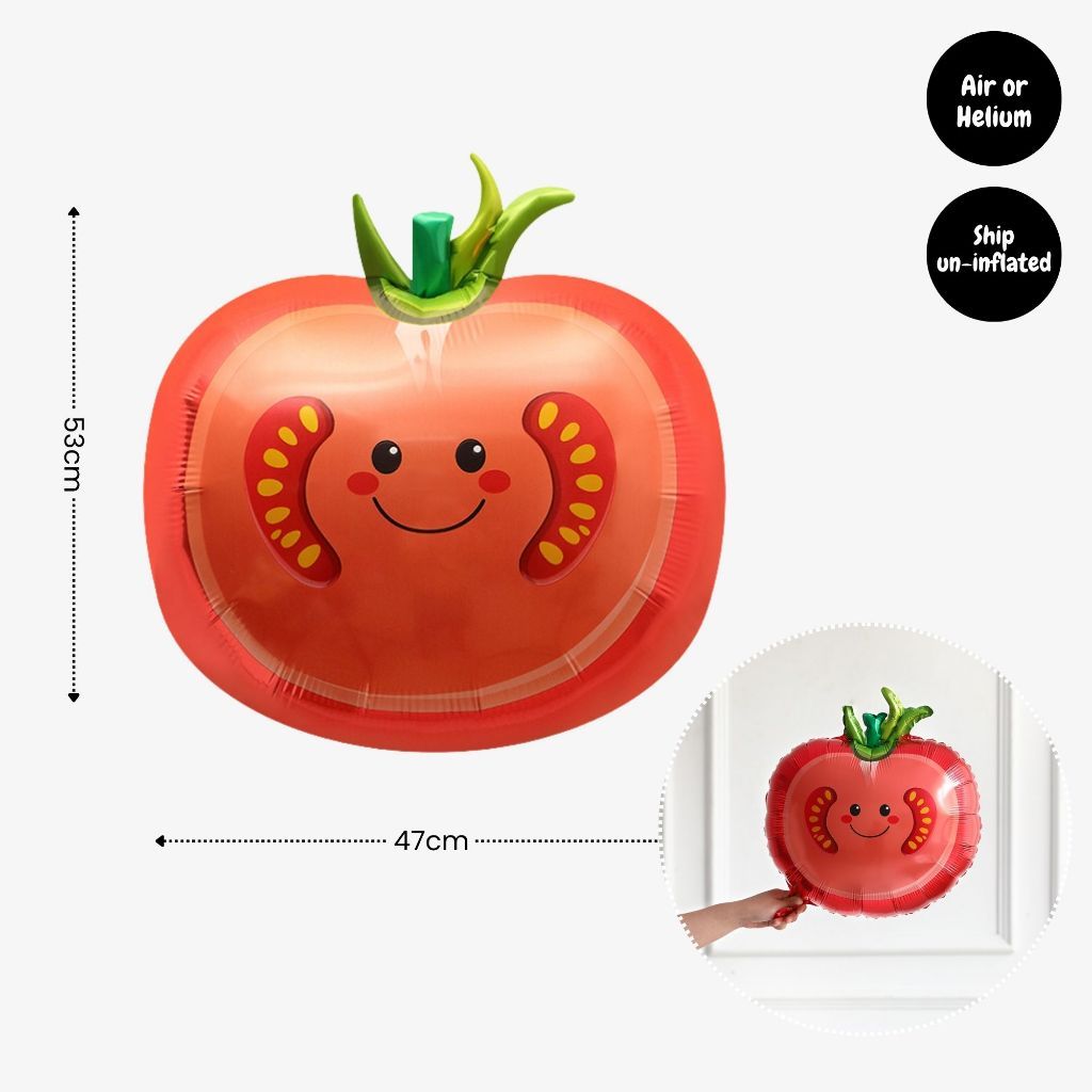 Personalised Fruits and Vegetable Theme Birthday Balloon Party Balloon Banner Decoration
