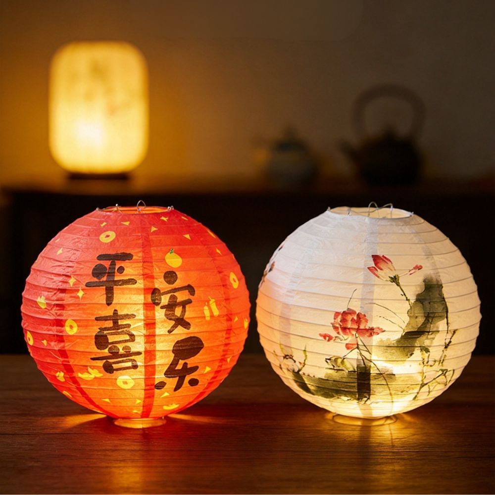 Round Antique Design Paper Lantern mid autumn festival decoration event