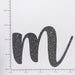 [SG Instock[ Customised Cursive Banner Glitter Black Script Font Custom Banner Happy Birthday Banner