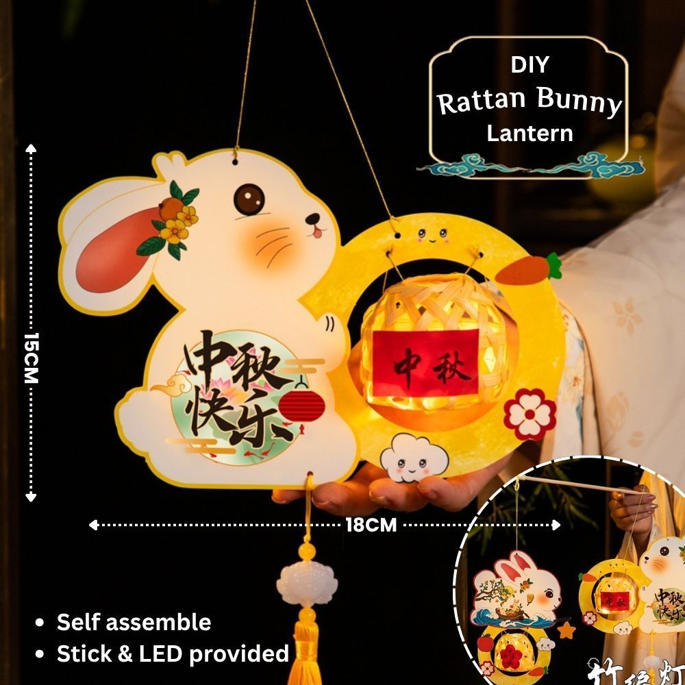Mid autumn Koi Fish DIY lantern Led light lantern