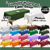Disposable table cloth Waterproof table cover for birthday party wedding events