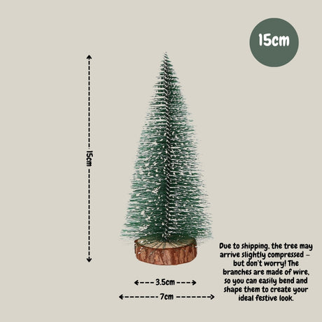 Mini Christmas Tree Cedar Desktop Small Christmas Tree Gifts Window Display Office Home Decoration