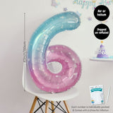 Rainbow Colour Theme Birthday Banner Balloon Candle Party Decoration