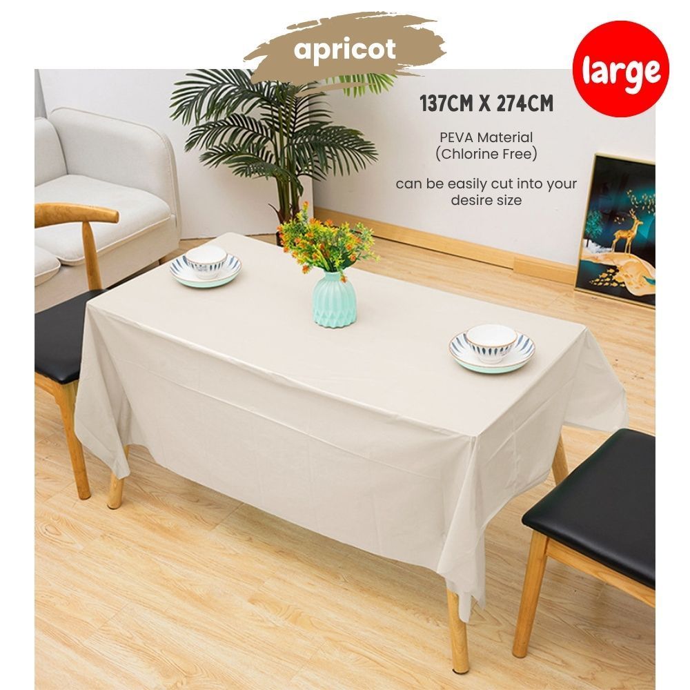 Disposable table cloth Waterproof table cover for birthday party wedding events