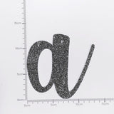 [SG Instock[ Customised Cursive Banner Glitter Black Script Font Custom Banner Happy Birthday Banner