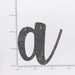[SG Instock[ Customised Cursive Banner Glitter Black Script Font Custom Banner Happy Birthday Banner