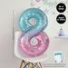 Rainbow Colour Theme Birthday Banner Balloon Candle Party Decoration