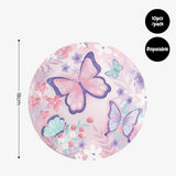 Personalised Butterfly Theme Birthday Party Balloon Banner Decoration