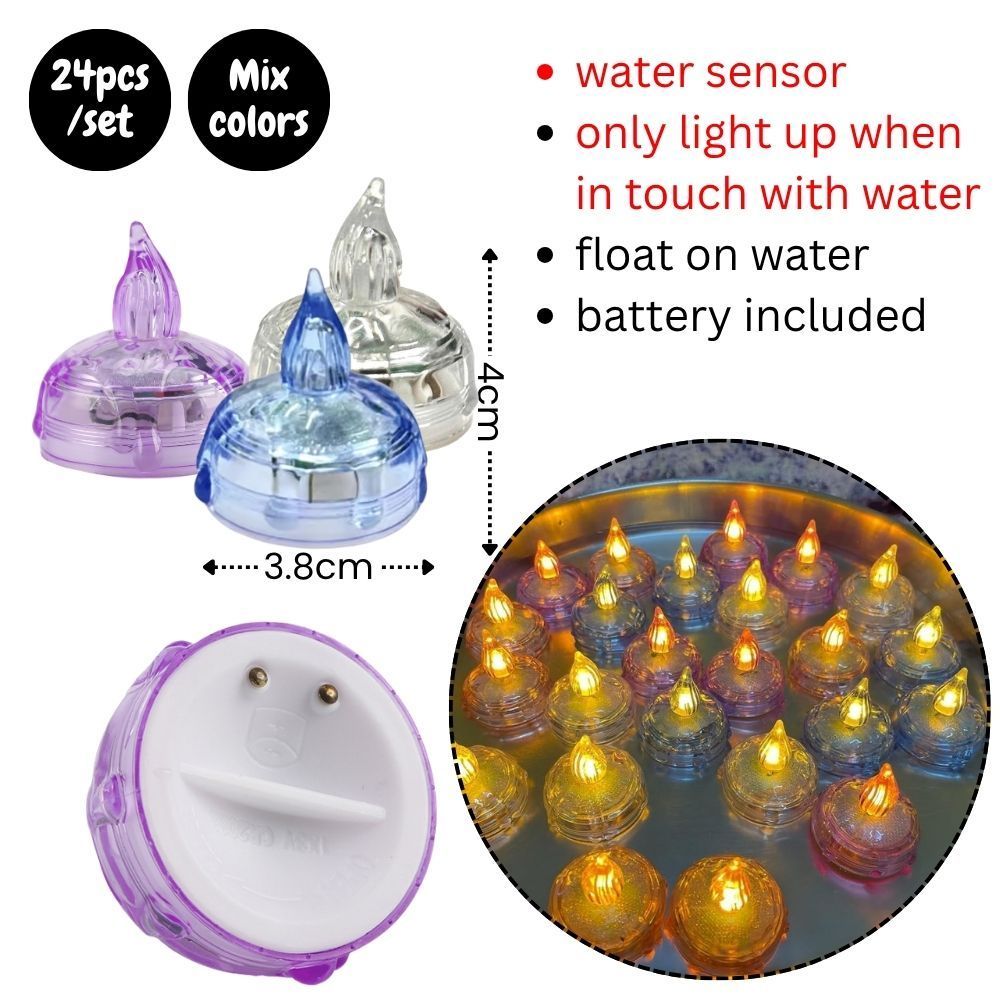 [SG Instock] Happy Deepavali Diwali decoration Gift Banner Floating Candle lights