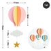 Rainbow Colour Theme Birthday Banner Balloon Candle Party Decoration