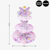 Personalised Butterfly Theme Birthday Party Balloon Banner Decoration