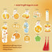 Mid Autumn festival Stickers Gift Tag and Post Card