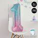 Rainbow Colour Theme Birthday Banner Balloon Candle Party Decoration