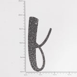 [SG Instock[ Customised Cursive Banner Glitter Black Script Font Custom Banner Happy Birthday Banner