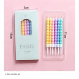 [SG Seller] - Pastel Color Theme Birthday Banner Balloon Candle Party Decoration