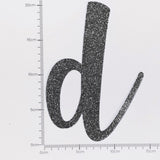[SG Instock[ Customised Cursive Banner Glitter Black Script Font Custom Banner Happy Birthday Banner