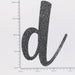 [SG Instock[ Customised Cursive Banner Glitter Black Script Font Custom Banner Happy Birthday Banner