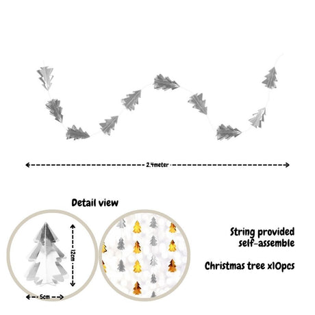 Christmas Banner Garland Decoration Christmas fairy Light