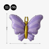 Personalised Butterfly Theme Birthday Party Balloon Banner Decoration