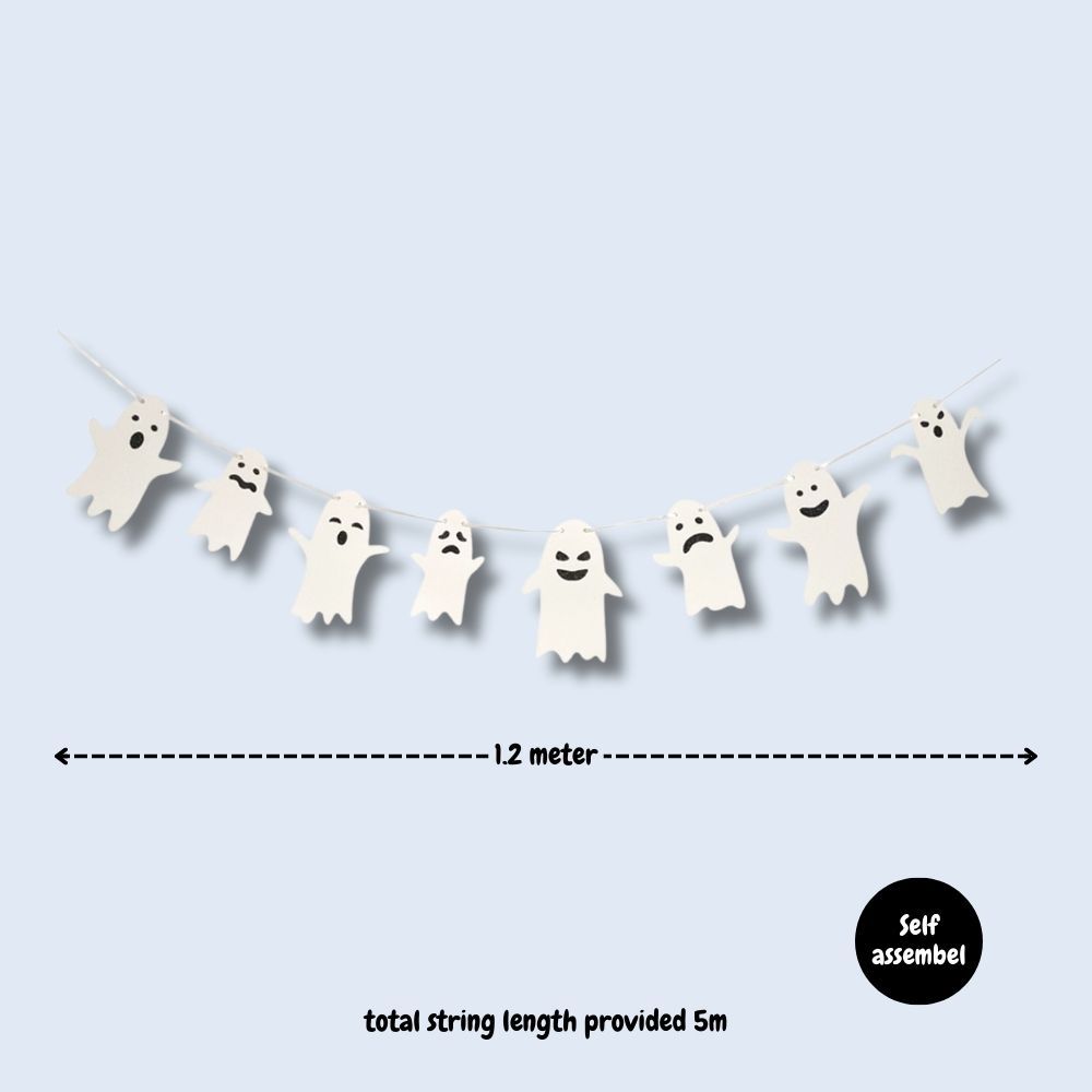 Happy Halloween Banner Merry Christmas Banner for Party Celebration and Decoration