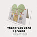 Teacher's Day Gift Card Gift Tag Sticker