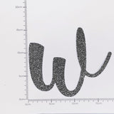 [SG Instock[ Customised Cursive Banner Glitter Black Script Font Custom Banner Happy Birthday Banner